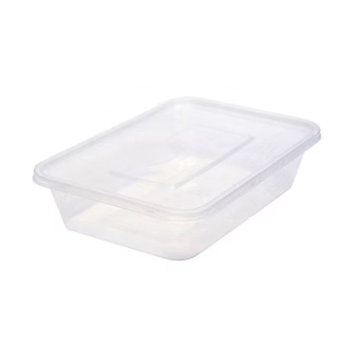 500ml Rectangle Plastic Container - 250 Pieces