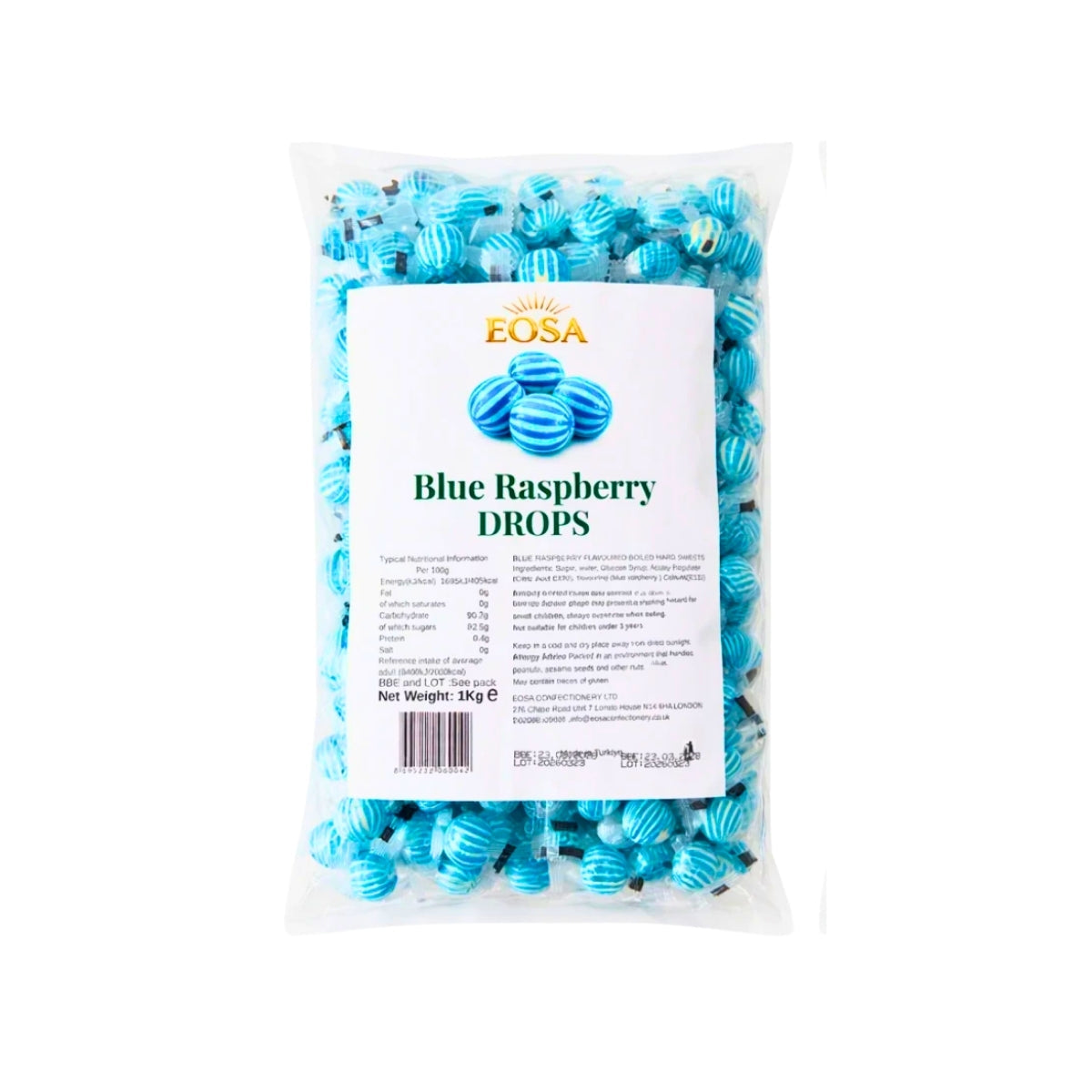 Eosa Blue Raspberry Drops 1kg
