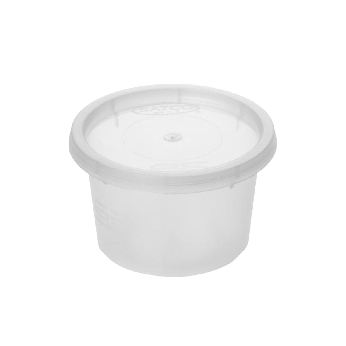 4oz Round Plastic Container - 1000 Pieces